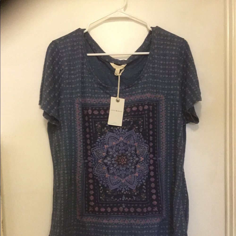 Lucky brand boho top